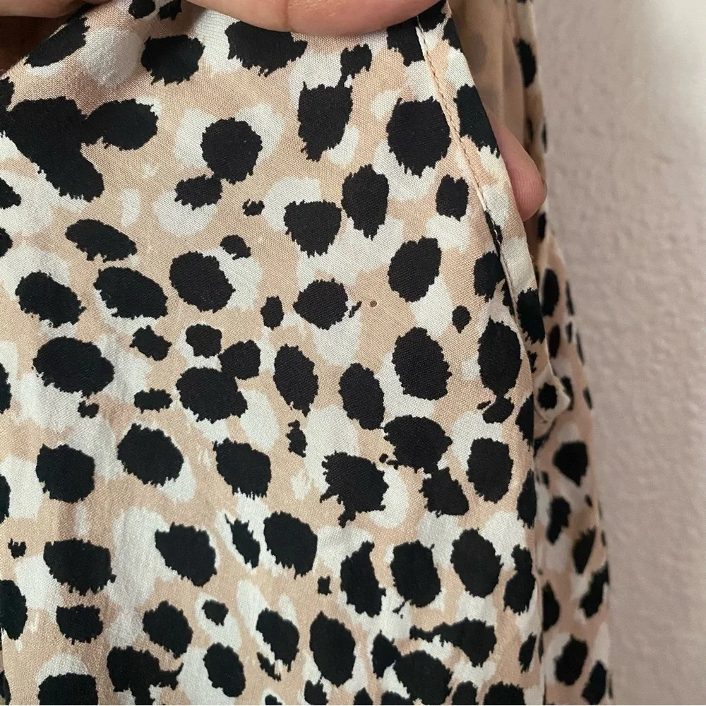 & Other Stories Gathered Leopard Maxi Dress - Picture 5 of 12